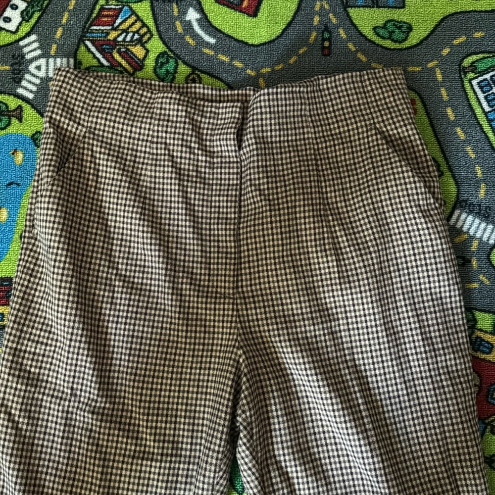 Zara plaid pants